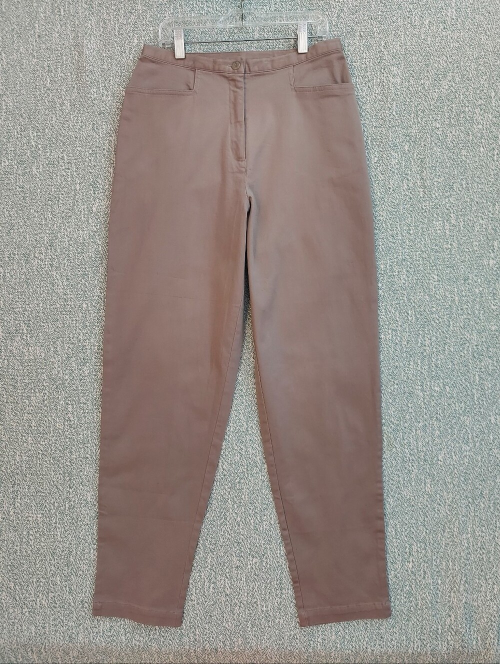 J. Jill Tapered Leg Pants - Mushroom Taupe, Size 8